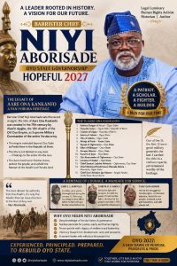 AARE ONA KAKANFO: Aborisade Sets Record Straight on Yoruba Military Title