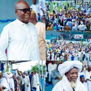 Oyo Muslim Political Unity Forum for JDS Mobilizes Over 10,000 Muslims, Prays for Tinubu, Alli